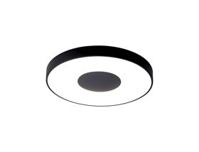 M7564  Coin 80W LED Round Ceiling Black